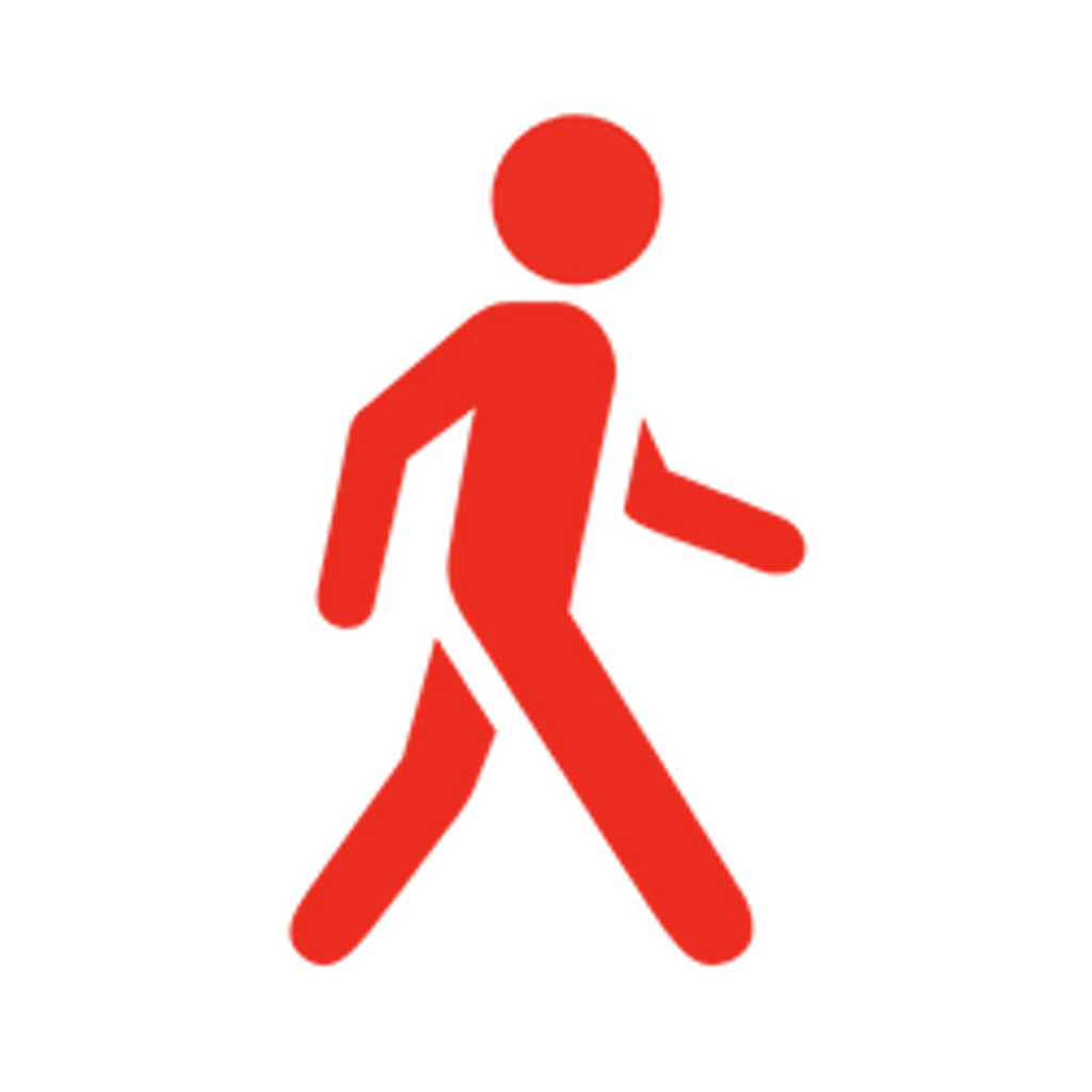 Walking icon 