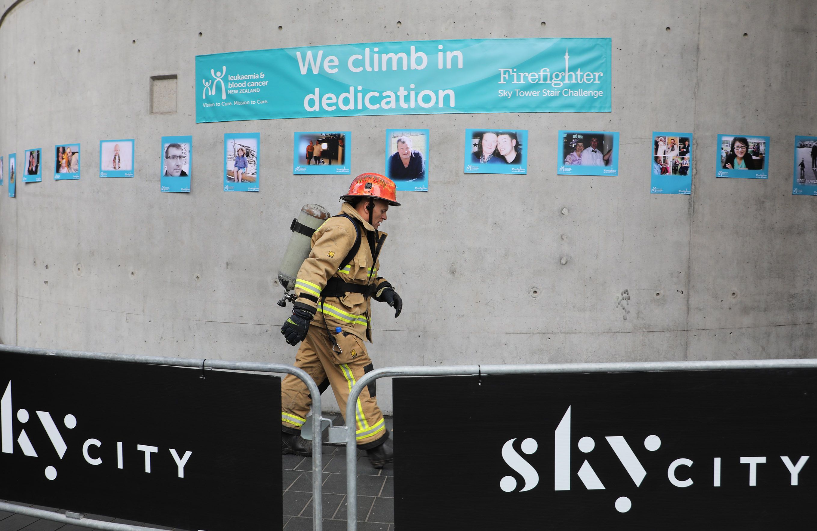 Firefighter Sky Tower Challenge