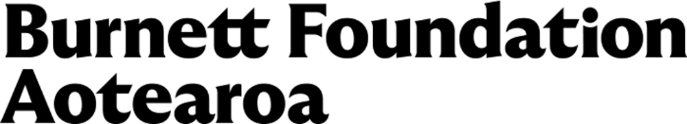 Fundraise for us – Burnett Foundation Aotearoa Logo