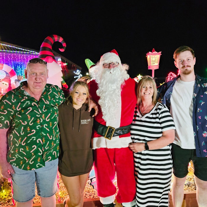 The Joyce Family's Christmas Lights