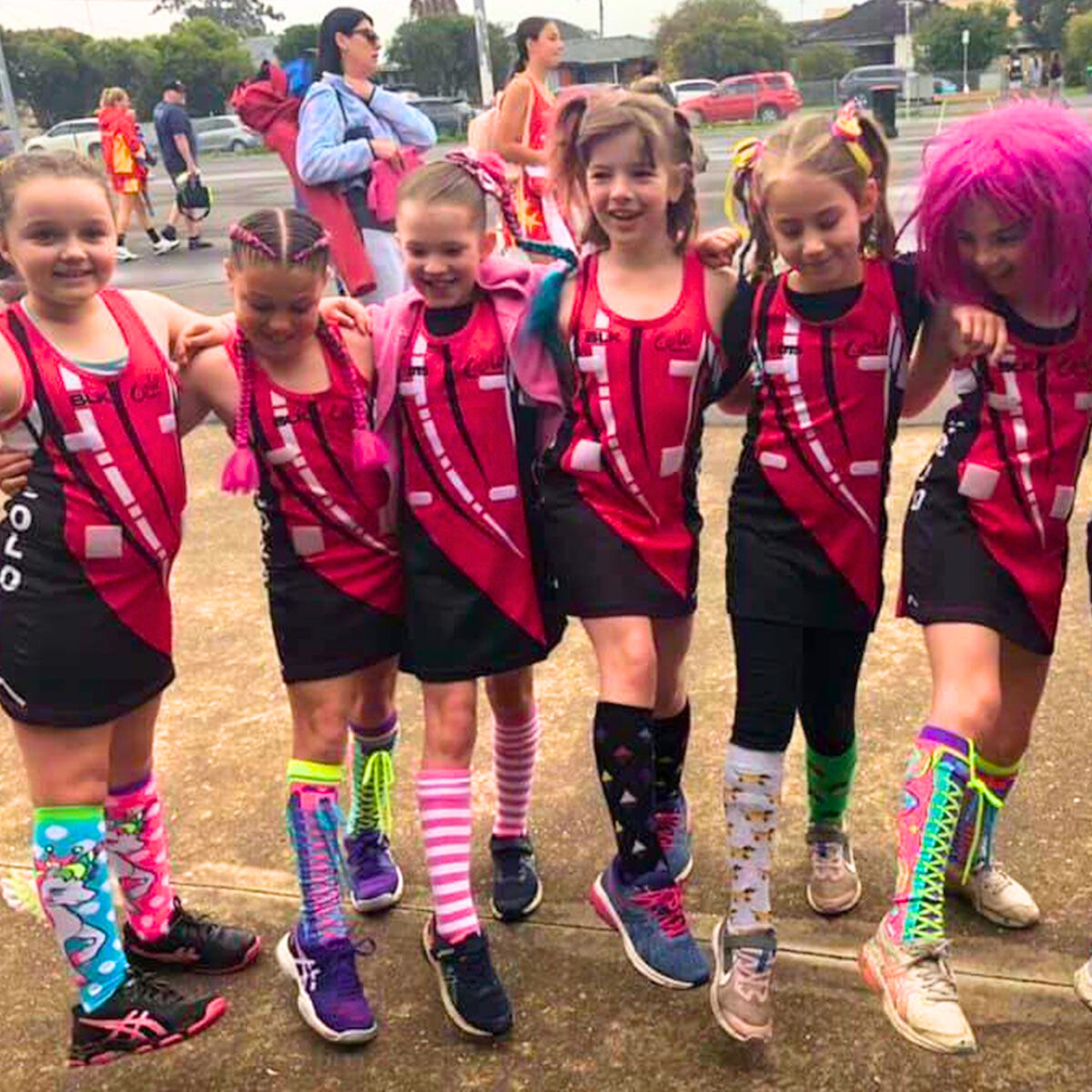 Netball NSW Crazy Hair & Sock Day 2024