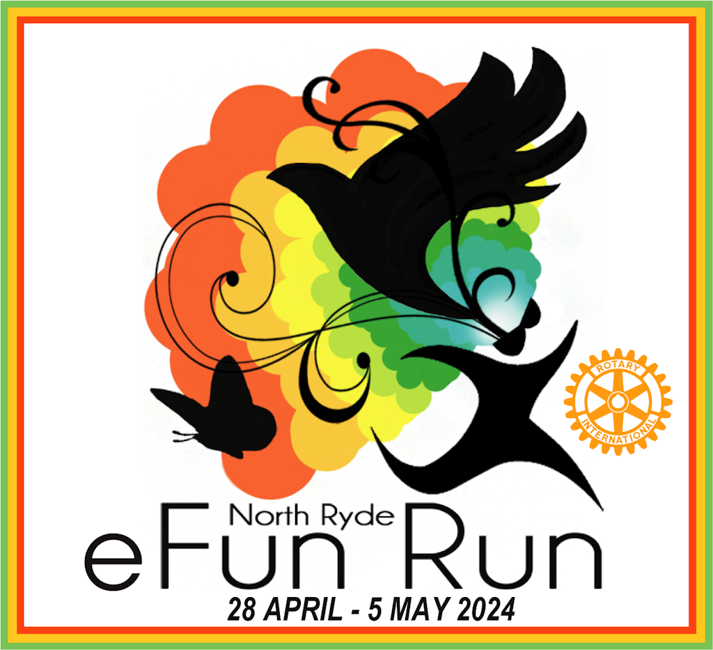 Rotary North Ryde eFun Run for Youth Mental Health 2024