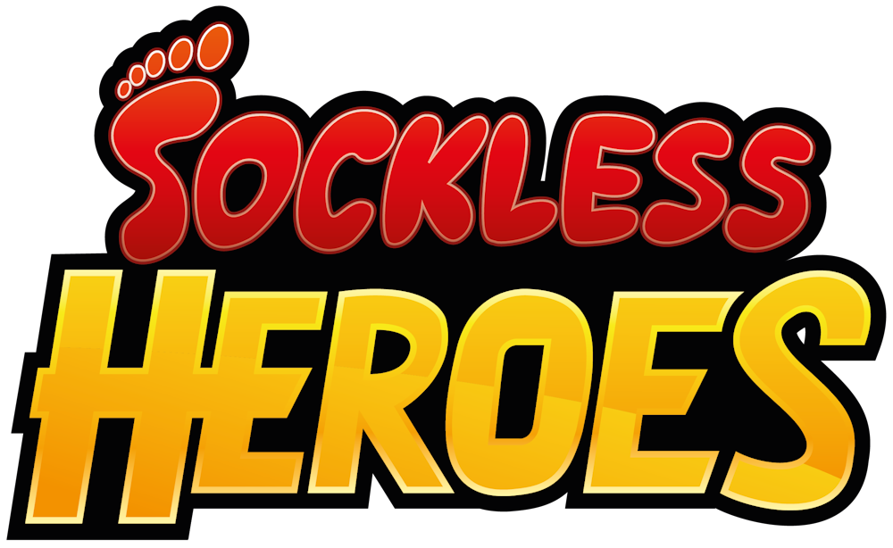 Sockless Heroes Logo