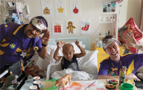 will help Captain Starlight visit more sick kids on more hospital wards around Australia