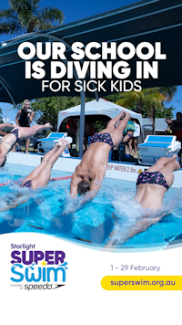 Pool Dive Social Post