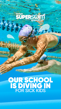 Social Post - Action Shot Underwater