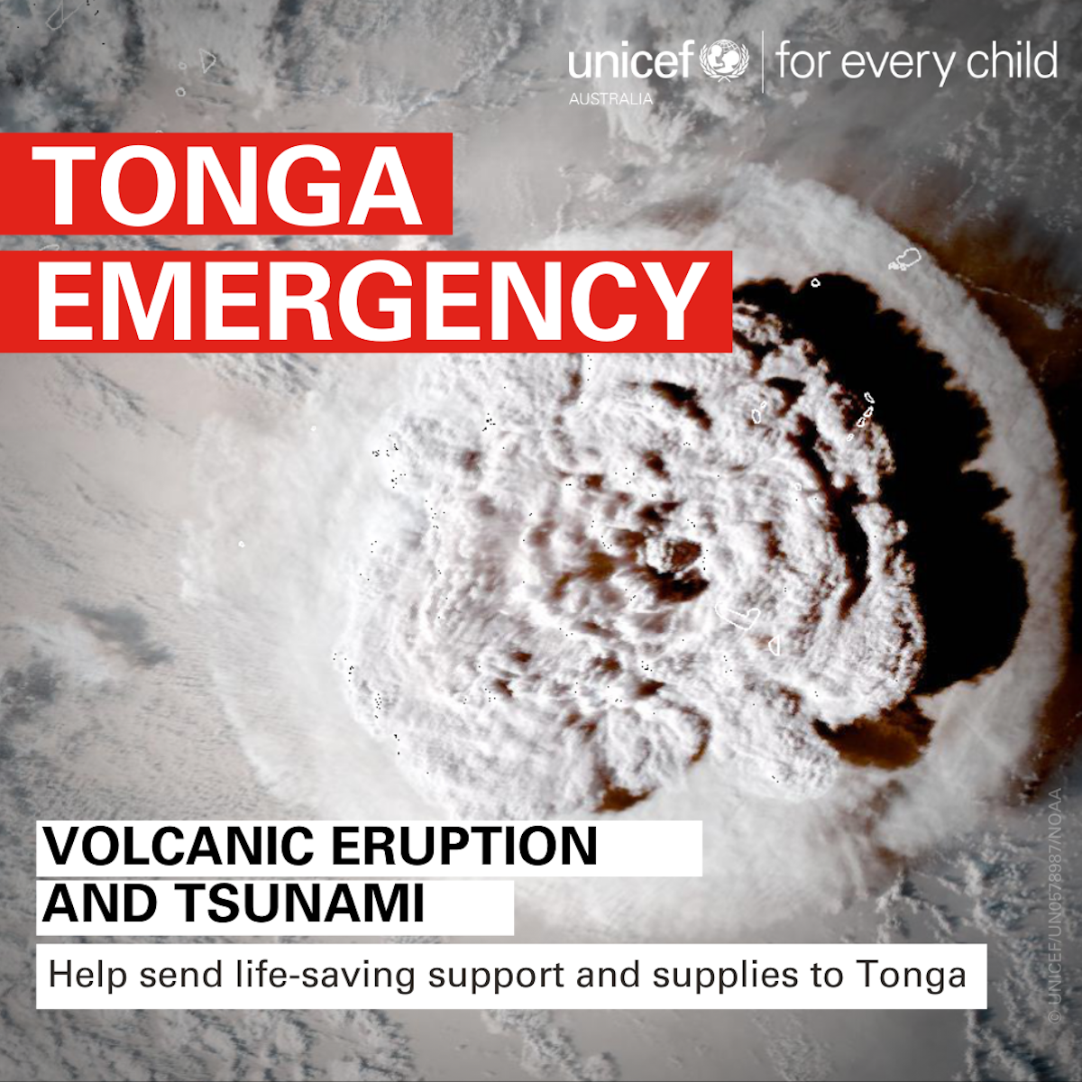 Fundraise for Tonga