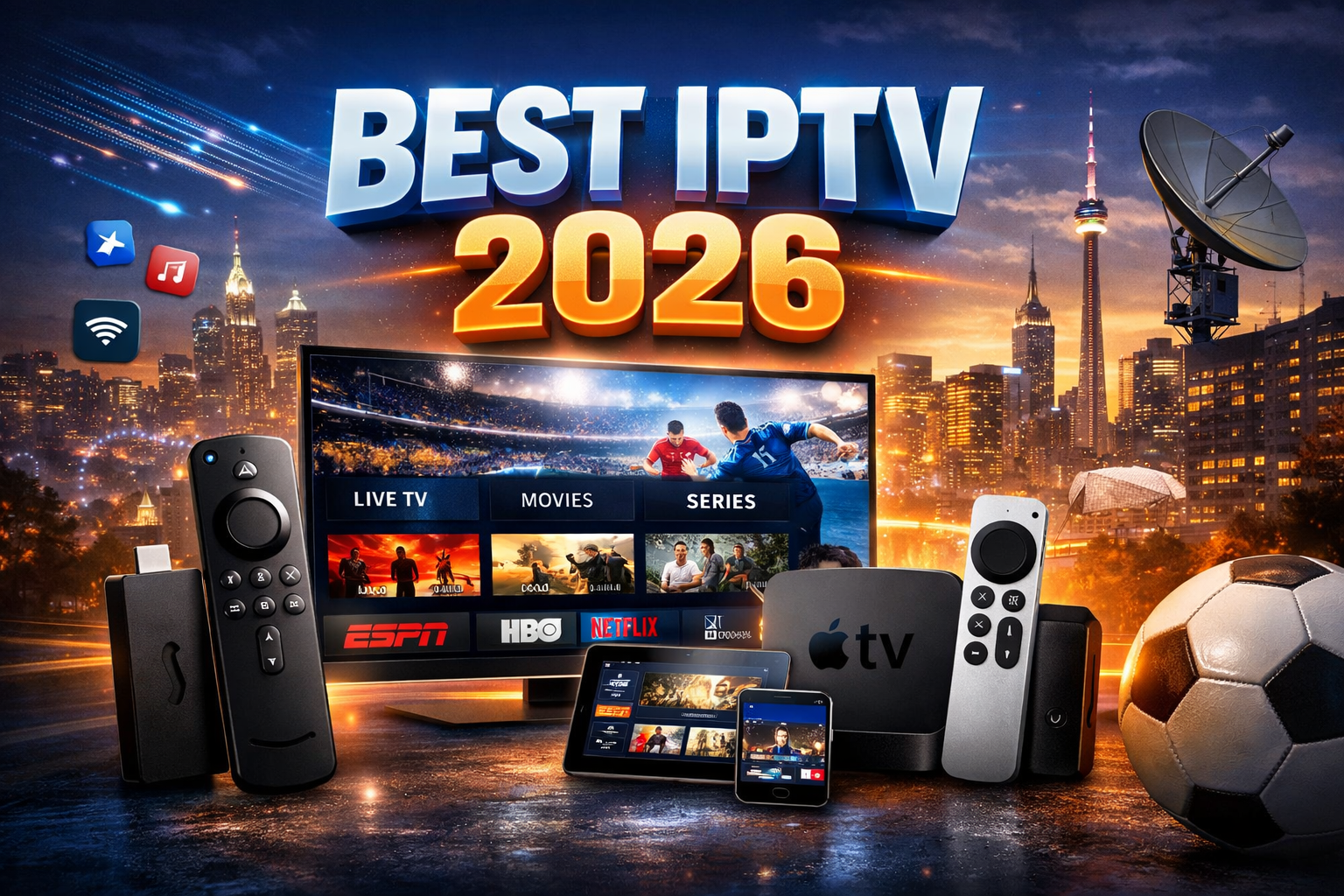 Best IPTV 2026 – Top IPTV Services for USA, Canada & Germany - Polished Man  2025